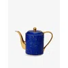 L'objet Lapis Fine-porcelain Teapot 24cm Blue In Blue