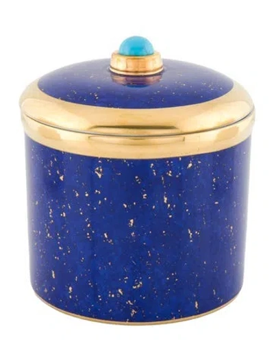 Pre-owned L'objet Lapis Scented Candle In Blue