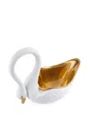 L'objet Large Swan Centerpiece (36cm X 33cm) In White