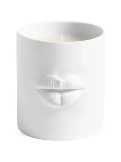 L'objet Lips Candle In White