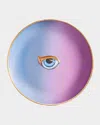 L'objet Lito-eye Canape Plate In Blue/purple