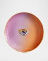 L'objet Lito Eye Plate In Purple/orange