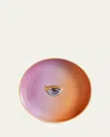 L'objet Lito Eye Plate In Purple/orange