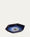 L'objet Lito Hexagon Tray In Blue
