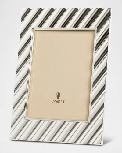 L'objet Maxime Frame, 5" X 7" In Silver