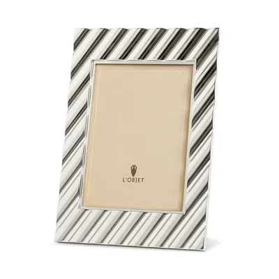 L'OBJET L'OBJET MAXIME FRAME - PLATINUM, 5 X 7