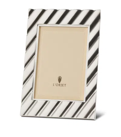 L'objet Maxime Photo Frame In Silver