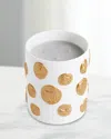 L'objet Mdaille 3-wick Candle In Whitegold