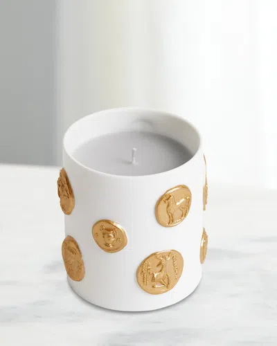 L'objet Medaille Candle In White
