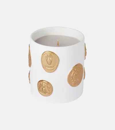 L'objet Médaille Small Scented Candle In White