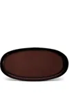 L'objet Terra Medium Oval Platter In Red