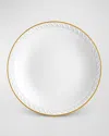 L'objet Neptune 24k Gold-rimmed Bread And Butter Plate In White/gold