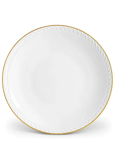 L'objet Neptune Porcelain Dessert Plate In White