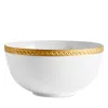 L'objet Neptune Large Porcelain Bowl In Gold