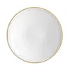 L'objet Neptune Gold Soup Plate In White
