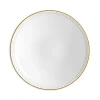 L'objet Neptune Porcelain Soup Plate In Gold