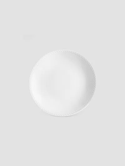 L'objet Neptune Porcelain Charger Plate In White