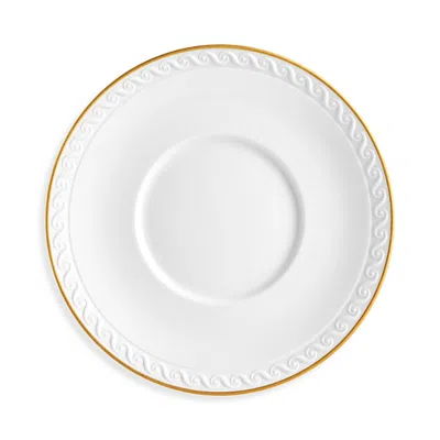 L'objet Neptune Porcelain Saucer Plate In Gold