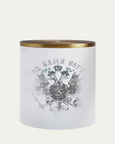 L'objet No. 75 The Russe 3-wick Candle, 35 Oz. In White