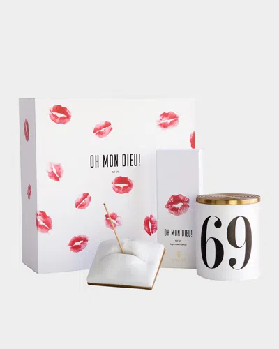 L'objet No.69 Oh Mon Dieu! Gift Set In White