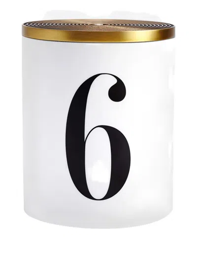 L'objet Number-print Candle In White