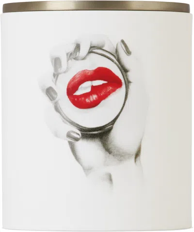 L'objet Parfums De Voyage Oh Mon Dieu Three-wick Candle In White, Gold