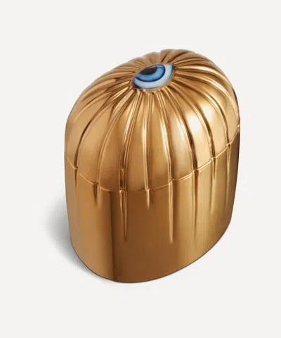 L'objet Or Lito Candle 300g In Gold, Blue