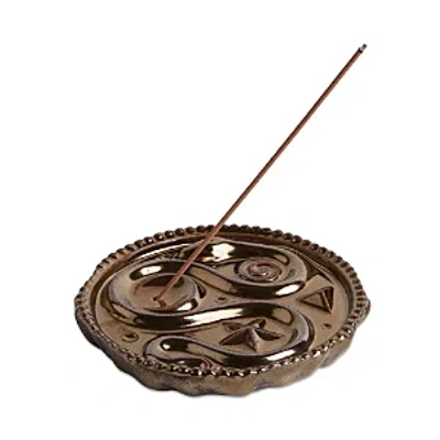 L'objet Pantheon Coin Incense Holder In Brown