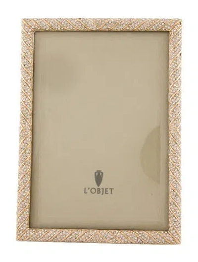 Pre-owned L'objet Pavé Picture Frame