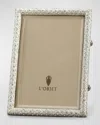 L'objet Pave Platinum-plated Frame, 4" X 6"