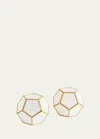L'objet Pentagon Spice Jewels, Set Of 2 In White