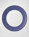 L'objet Perlee Bleu Charger In Blue
