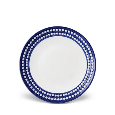 L'OBJET L'OBJET PERLEE BLEU DESSERT PLATE