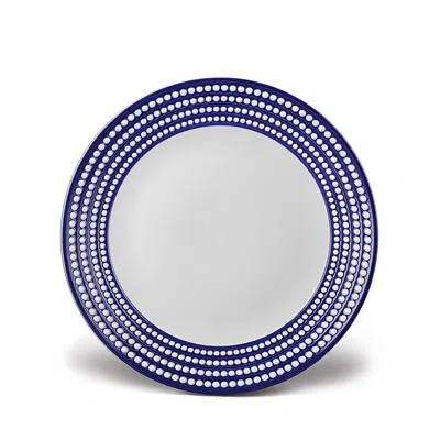 L'OBJET L'OBJET PERLEE BLEU ROUND PLATTER