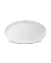 L'objet Perlee Large Oval Platter In White