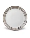 L'objet Perlee Platinum Dinner Plate In Platinum