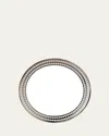 L'objet Perlee Platinum Dinner Plate In Platinum