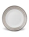 L'objet Perlee Platinum Salad Plate In Platinum