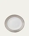 L'objet Perlee Platinum Salad Plate In Platinum