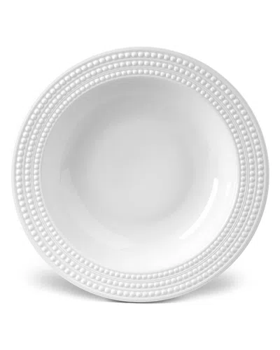 L'OBJET PERLEE RIMMED SERVING BOWL