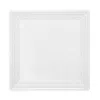 L'objet Perlee White 8 Square Tray In White