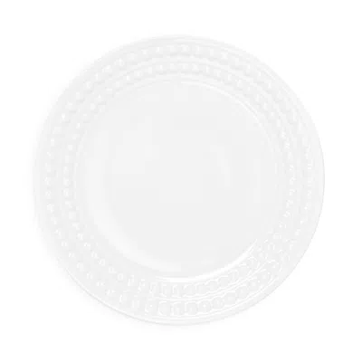 L'OBJET L'OBJET PERLEE WHITE BREAD & BUTTER PLATE,PR140