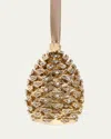 L'objet Pinecone 24k Gold-plated Christmas Ornament