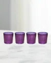 L'objet Glassware Purple Uni In Purple/laveder