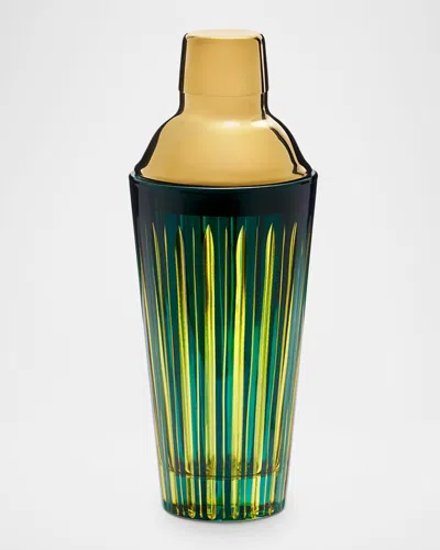 L'objet Prism Cocktail Shaker In Green