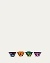 L'objet Prism Condiment Bowls, Set Of 4 In Multi