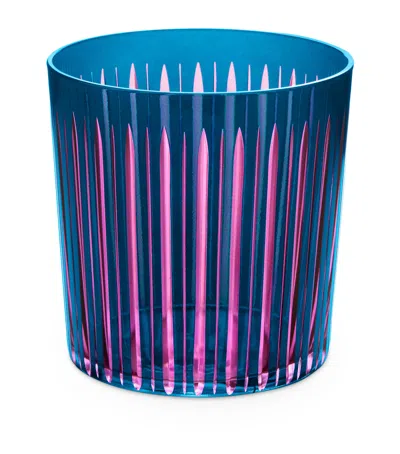 L'objet Prism Double Old Fashioned Glasses In Blue