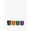 L'objet Prism Double Old Fashioned Glass Set In Multi