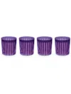 L'objet Glassware Purple Uni In Purple