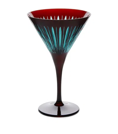 L'objet Prism Martini Glasses In Multi